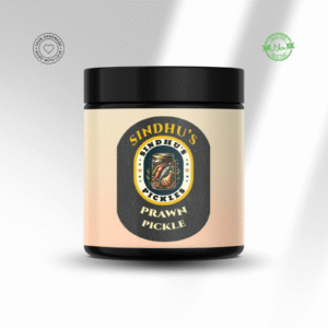 Prawn Pickle – Sindhu's Traditional Seafood Delight 100g